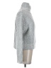 Sincerely Jules Metallic Silver Turtleneck Sweater Size S - photo 4