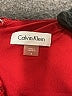 Calvin Klein Plaid Red Cocktail Dress Size 6 - photo 6