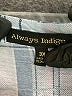 Always Indigo 100% Polyester Blue 3/4 Sleeve Blouse Size 3X - photo 4