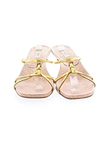 Prada Leather Slide Sandals (view 2)