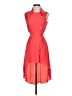 Bebe 100% Rayon Color Block Red Cocktail Dress Size 0 - photo 1
