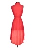 Bebe 100% Rayon Color Block Red Cocktail Dress Size 0 - photo 2