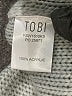 TOBI 100% Acrylic Gray Pullover Sweater Size S - photo 8