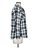 Eddie Bauer Plaid Silver Long Sleeve Button-Down Shirt Size M - photo 4