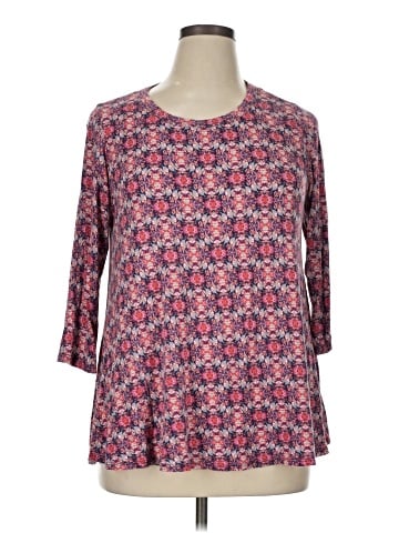 Kim & Cami 3/4 Sleeve T-Shirt (view 1)