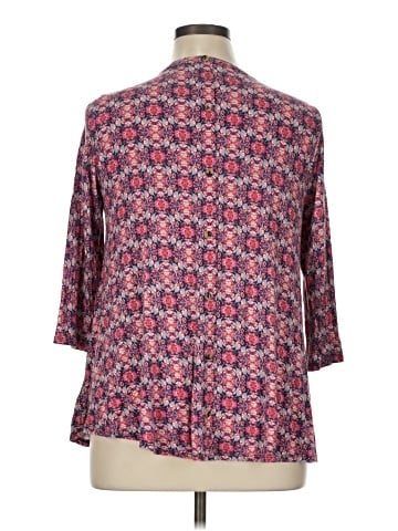 Kim & Cami 3/4 Sleeve T-Shirt (view 2)