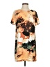 Lulus 100% Polyester Tie-dye Orange Casual Dress Size S - photo 1