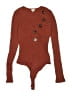 River Island Orange Bodysuit Size 6 - photo 1
