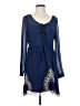 Blu Pepper 100% Polyester Blue Casual Dress Size S - photo 1