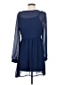 Blu Pepper 100% Polyester Blue Casual Dress Size S - photo 2