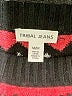 Tribal Jeans Print Black Pullover Sweater Size M - photo 7