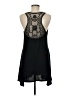 Pacific Beach Solid Black Casual Dress Size M - photo 2