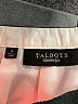 Talbots Graphic White Formal Skirt Size 4 - photo 4