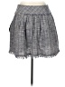 BCBGMAXAZRIA Tweed Gray Casual Skirt Size 10 - photo 2