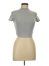 DAZY Gray Short Sleeve Turtleneck Size M - photo 1