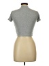 DAZY Gray Short Sleeve Turtleneck Size M - photo 2