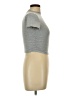 DAZY Gray Short Sleeve Turtleneck Size M - photo 4