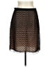 Kenar 100% Rayon Graphic Black Formal Skirt Size 12 - photo 1