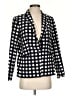 Banana Republic Checkered-gingham Black Blazer Size 4 (petite) - photo 1