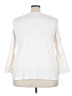Catherines 100% Polyester Ivory 3/4 Sleeve Top Size 2X - photo 2