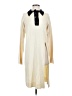 Pushbutton Ivory Casual Dress Size S - photo 1