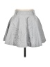 Paper Heart 100% Polyester Solid Silver Formal Skirt Size 8 - photo 1