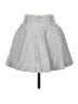 Paper Heart 100% Polyester Solid Silver Formal Skirt Size 8 - photo 2