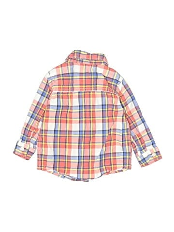 Carter's Long Sleeve Button-Down Shirt (view 2)