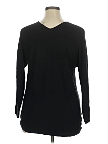 Joan Vass Pullover Sweater (view 2)