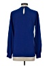 Halogen Blue Long Sleeve Blouse Size XS - photo 2