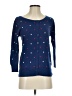 Uttam Boutique Polka Dots Blue Cardigan Size 2 - 4 - photo 1