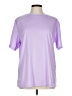 Unbranded 100% Polyester Purple Short Sleeve Top Size L - photo 1