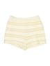 madden nyc 100% Acrylic Stripes Ivory Shorts Size M - photo 1