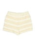 madden nyc 100% Acrylic Stripes Ivory Shorts Size M - photo 2
