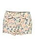 COR | Y Floral Pink Ivory Shorts Size 4 - photo 1