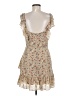 JOA 100% Polyester Paisley Tan Cocktail Dress Size M - photo 2