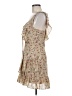JOA 100% Polyester Paisley Tan Cocktail Dress Size M - photo 5