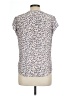 Joie 100% Silk Animal Print Ivory Blouse Size L - photo 2