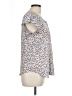Joie 100% Silk Animal Print Ivory Blouse Size L - photo 4