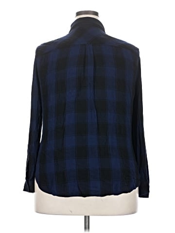 a.n.a. A New Approach Long Sleeve Button-Down Shirt (view 2)