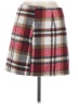 Assorted Brands Plaid Red Casual Skirt Size M - photo 2