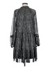 CeCe Metallic Silver Casual Dress Size M - photo 2