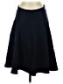 Lands' End Solid Black Casual Skirt Size S - photo 1