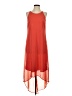 Old Navy 100% Polyester Solid Orange Casual Dress Size S - photo 1