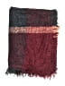 Unbranded Plaid Burgundy Red Scarf One size - photo 2