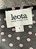 Leota Polka Dots Black Cocktail Dress Size S - photo 6