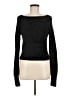 Happily Grey Black Pullover Sweater Size M - photo 1