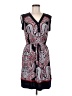 En Focus Studio Paisley Gray Casual Dress Size 8 - photo 1