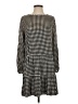 Sanctuary 100% Polyester Houndstooth Black Casual Dress Size S - photo 1