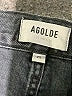 AGOLDE 100% Cotton Black Jeans Size 25 waist - photo 7